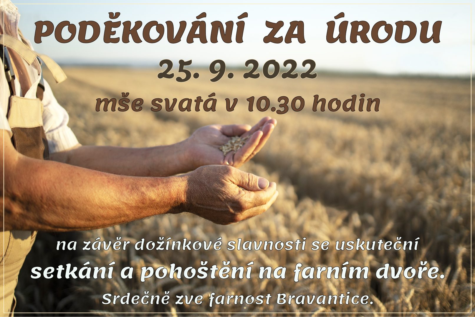 Pozvánka na dožínky