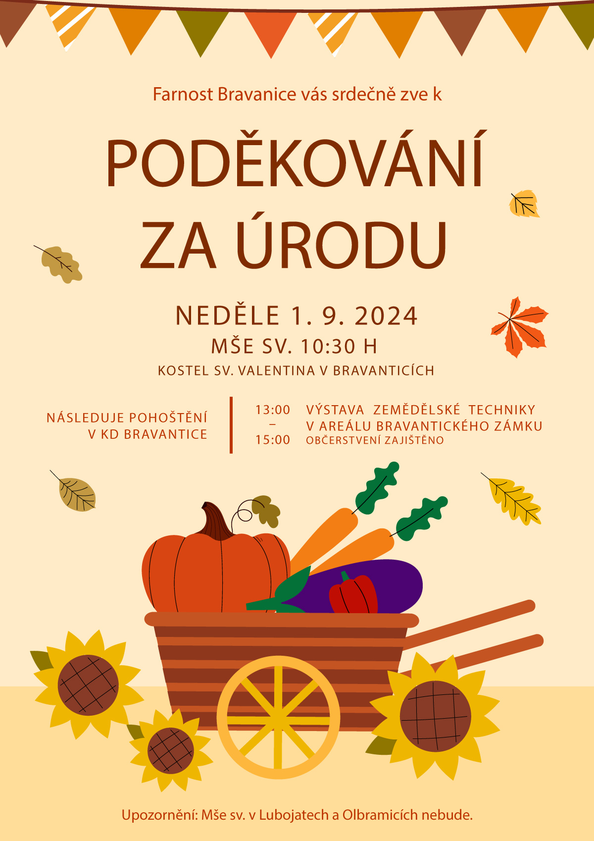 Pozvánka na dožínky