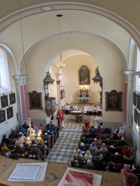 Pouť ke cti svatého Valentina 2025